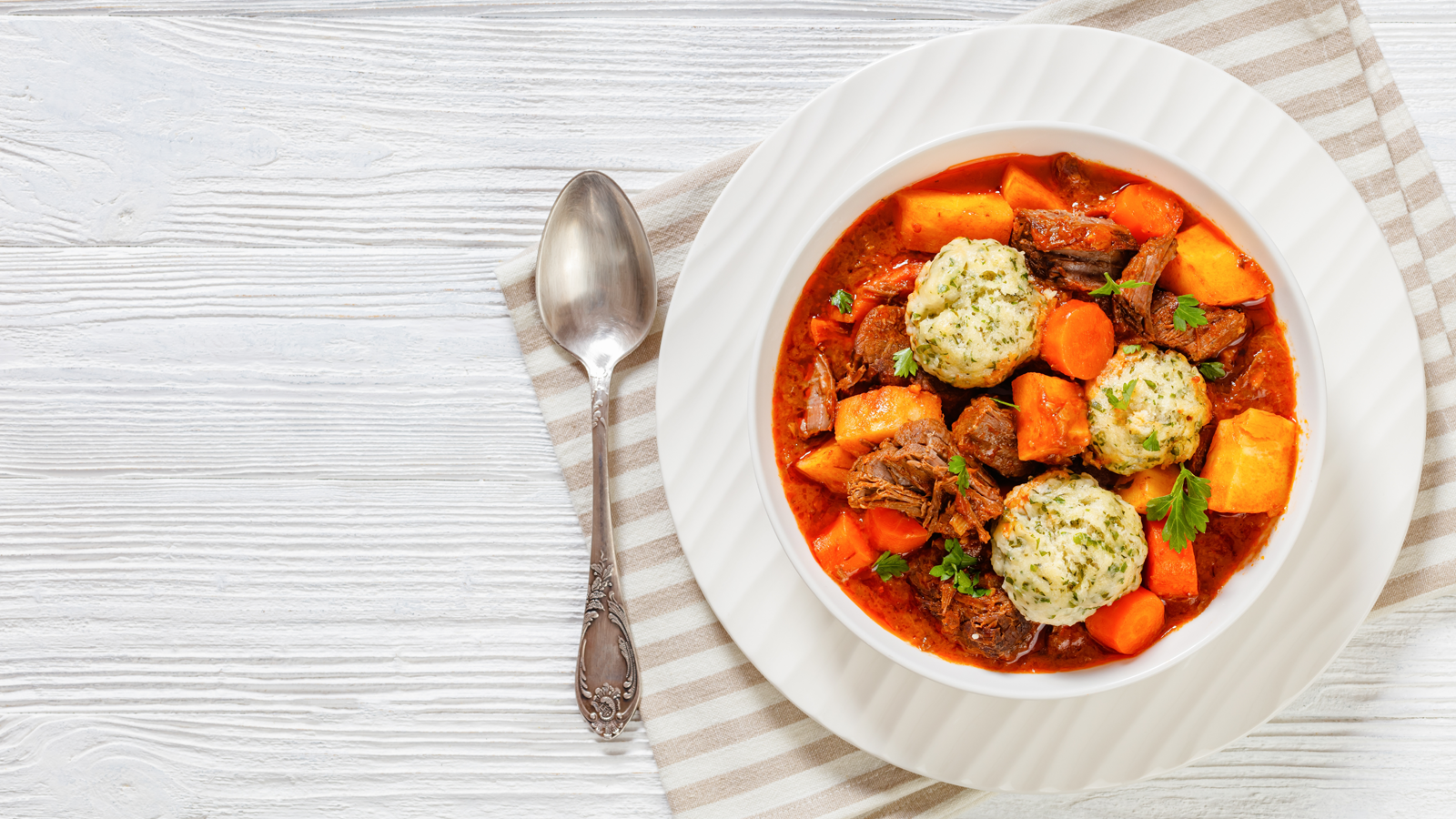 Beef Stew and Dumplings