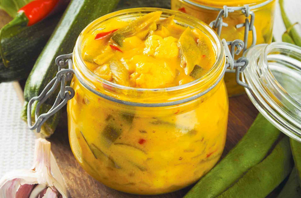 English Mustard Pickle (Piccalilli)