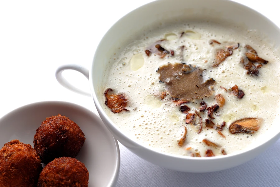 Jerusalem artichoke soup