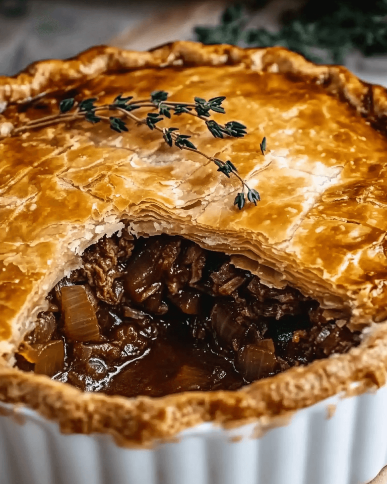 Steak and Onion Pie
