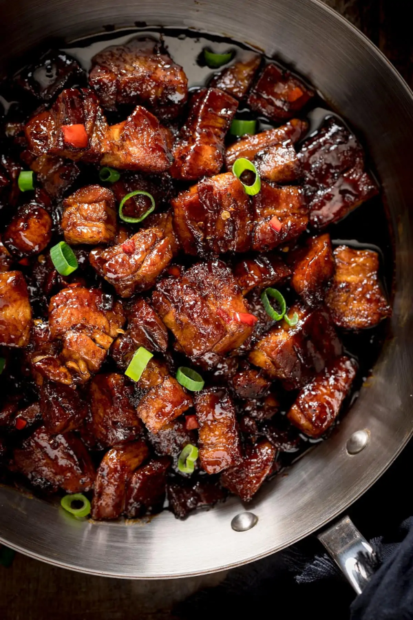 Sticky Chinese pork belly